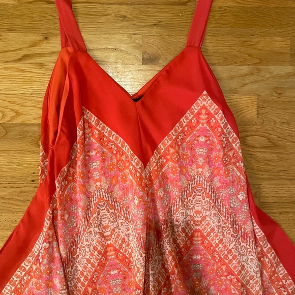 ⚡️FLASH SALE⚡️Boho Oversized Flowly Hanky Style Maxi Dress size small - Picture 5 of 6